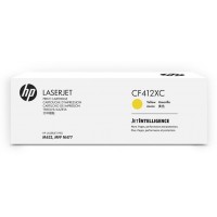Картридж HP CF412XC, желтый