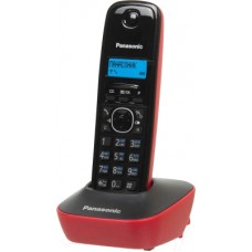 Радиотелефон PANASONIC KX-TG1611 RUF черный/красный