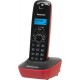Радиотелефон PANASONIC KX-TG1611 RUF черный/красный
