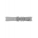 Ремешок Samsung Hybrid Band для Galaxy Watch4 (20mm) M/L, Silver