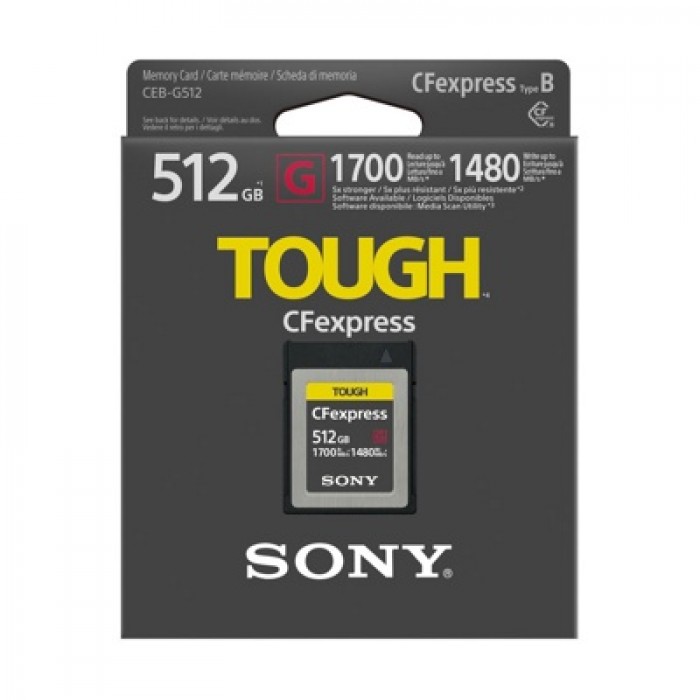 Карта памяти Sony CFexpress Type B CEB-G512 512GB